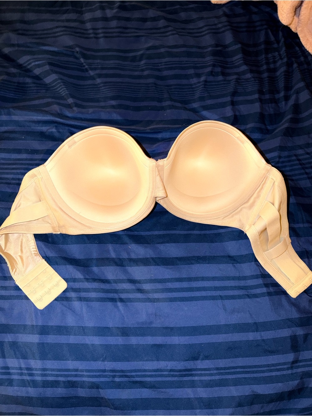 Maidenform Beige Strapless Push-Up Bra40D NWT